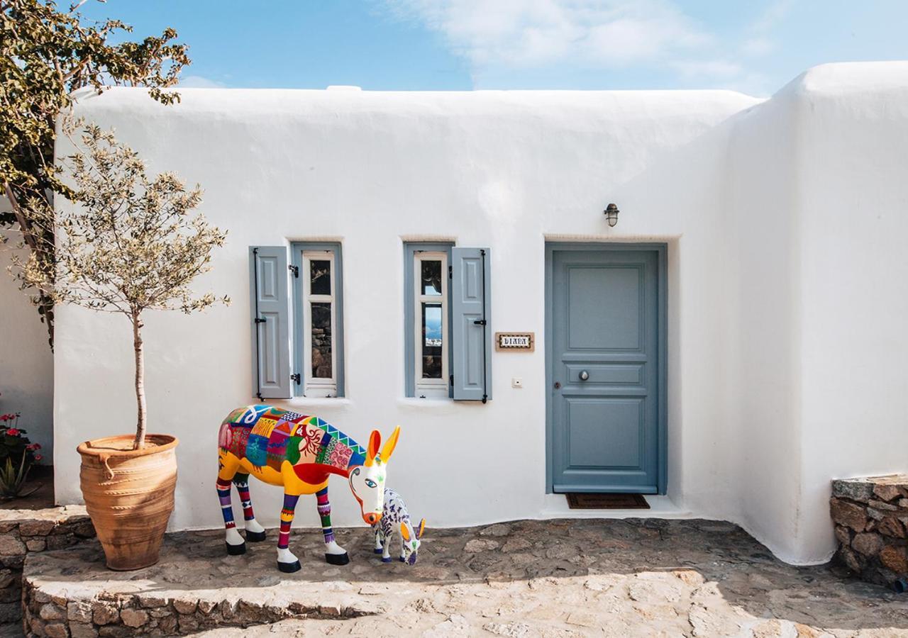 Diana Villa Mykonos Agios Ioannis Diakoftis Экстерьер фото